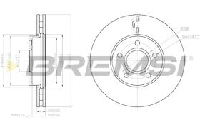 Bremsi CD8062V - BRAKE PADS