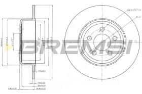 Bremsi CD8064S - BRAKE PADS