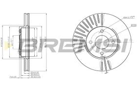 Bremsi CD8068V - BRAKE PADS