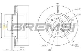 Bremsi CD8070V - BRAKE PADS