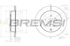 Bremsi CD8072V - BRAKE PADS