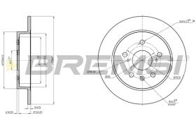 Bremsi CD8075S - BRAKE PADS