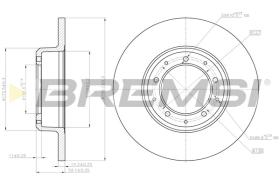 Bremsi CD8083S - BRAKE PADS