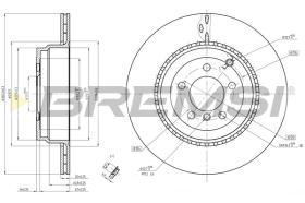 Bremsi CD8085V - BRAKE PADS