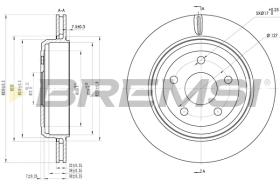 Bremsi CD8095V - BRAKE PADS