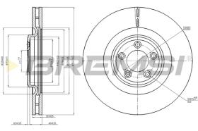 Bremsi CD8107V - BRAKE PADS