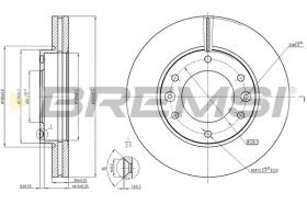 Bremsi CD8111V - BRAKE PADS