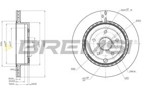 Bremsi CD8140V - BRAKE PADS