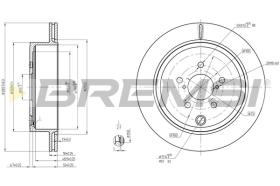 Bremsi CD8141V - BRAKE PADS