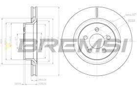 Bremsi CD8145V - BRAKE PADS