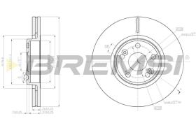 Bremsi CD8152V - BRAKE PADS