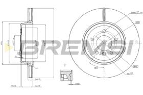 Bremsi CD8154V - BRAKE PADS