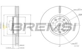 Bremsi CD8156V - BRAKE PADS