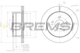 Bremsi CD8170V - BRAKE PADS