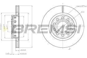 Bremsi CD8181V - BRAKE PADS