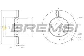 Bremsi CD8184V - BRAKE PADS