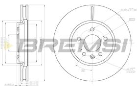 Bremsi CD8191V - BRAKE PADS