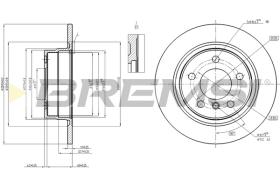 Bremsi CD8197S - BRAKE PADS