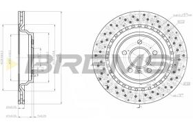 Bremsi CD8205V - BRAKE PADS