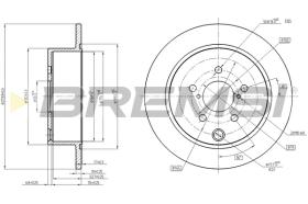 Bremsi CD8211S - BRAKE PADS