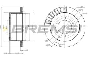 Bremsi CD8215V - BRAKE PADS