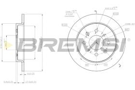 Bremsi CD8244S - BRAKE PADS