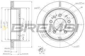 Bremsi CD8261V - BRAKE PADS