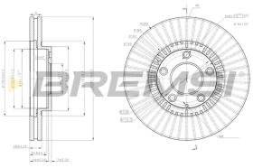 Bremsi CD8262V - BRAKE PADS