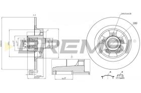 Bremsi CD8264S - BRAKE PADS