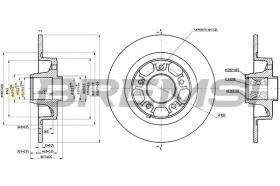 Bremsi CD8265S - BRAKE PADS