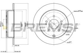 Bremsi CD8268S - BRAKE PADS