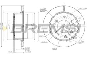 Bremsi CD8285V - BRAKE PADS