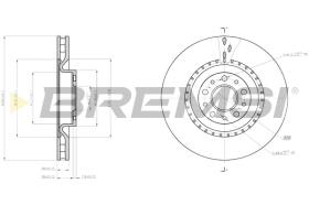 Bremsi CD8289V - BRAKE PADS