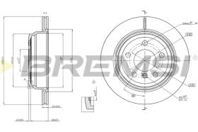 Bremsi CD8313V - BRAKE PADS