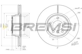 Bremsi CD8315V - BRAKE PADS