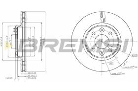 Bremsi CD8327V - BRAKE PADS