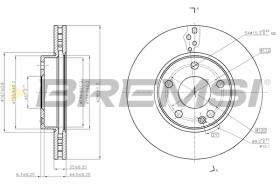 Bremsi CD8334V - BRAKE PADS