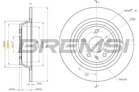 Bremsi CD8338S - BRAKE PADS