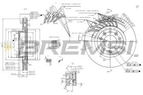 Bremsi CD8401V - BRAKE PADS