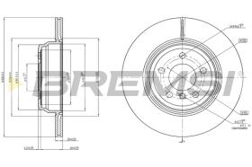 Bremsi CD8404V - BRAKE PADS