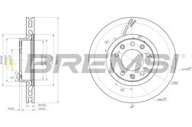 Bremsi CD8405V - BRAKE PADS