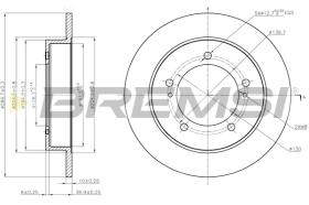 Bremsi CD8411S - BRAKE PADS