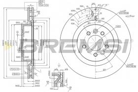 Bremsi CD8429V - BRAKE PADS