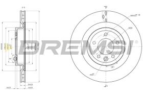 Bremsi CD8434V - BRAKE PADS