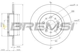 Bremsi CD8435S - BRAKE PADS