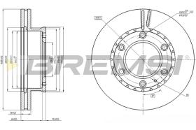 Bremsi CD8459V - BRAKE PADS