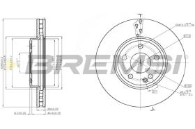 Bremsi CD8460V - BRAKE PADS