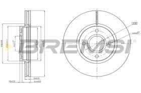 Bremsi CD8461V - BRAKE PADS