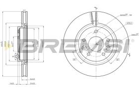 Bremsi CD8466V - BRAKE PADS