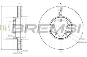 Bremsi CD8468V - BRAKE PADS